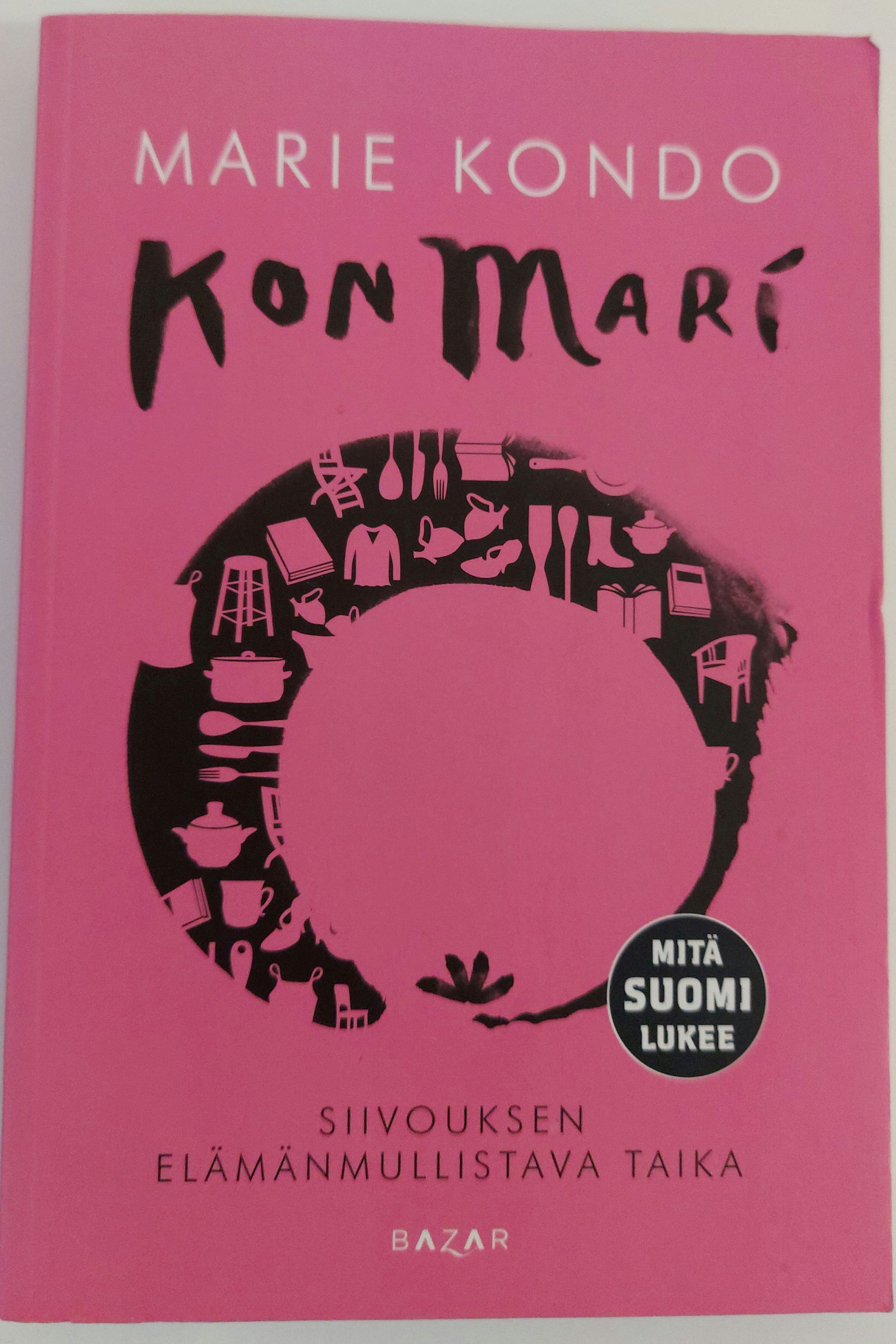 Konmari etukansi päivitetty